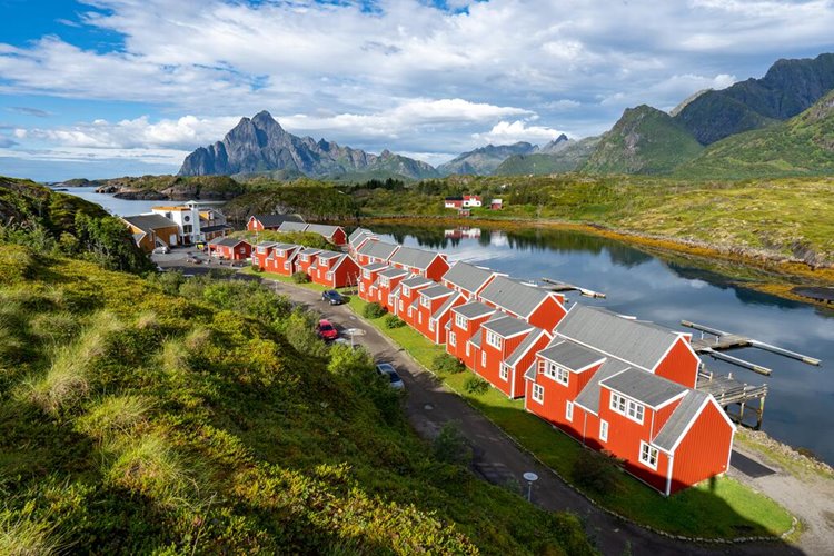 Nyvagar Rorbuhotell en Lofoten
