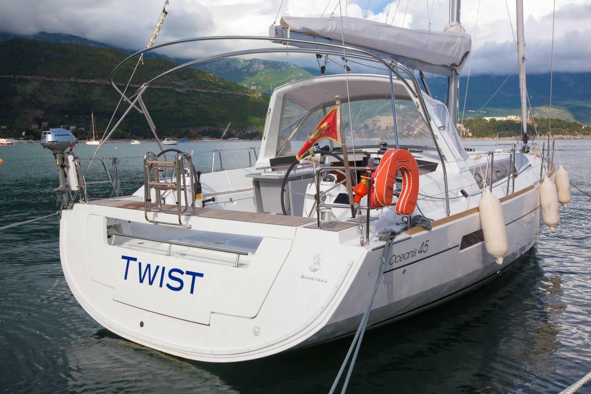 Velero Oceanis 45 en Montenegro