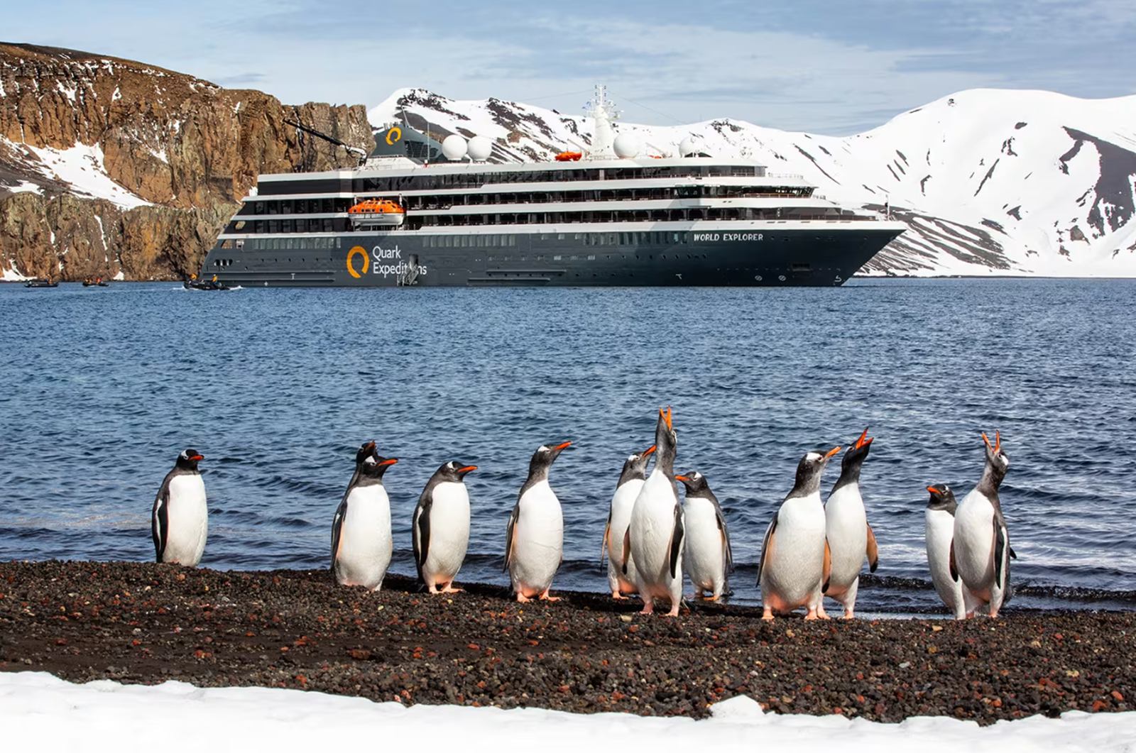Quark Expeditions en Antártida