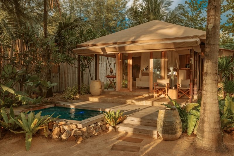 Twinpalms Tented Camp en su destino